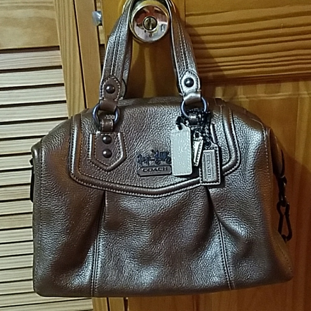 Coach crossover bag / BRONZE COLOR